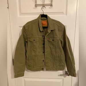 Original Trucker Jacket- Deep Lichen Green